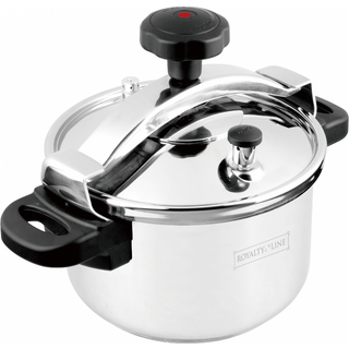 Pressure Cooker Deep - Stainless Steel - 4 L - Royalty Line