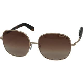 Tom Ford FT0499 28F 57 Solbriller Kvinder Guld - Gold - 57mm
