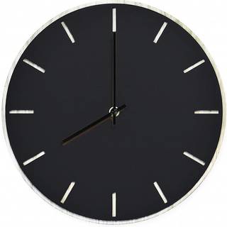 Hemverk Oak Nero Vægur 703402028102 - Unisex - 28 cm - Quartz