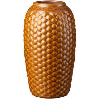 Fdb Møbler S8 Lupin Vase Smal S - Vaser Stentøj Golden Brown - S80311