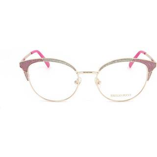 Emilio Pucci EP5155 077 52 Briller Kvinder Lyserød - Gold - 52mm