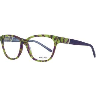 More & More 50511 950 54 Briller Kvinder Grøn - Pattern Violet Green - 54mm