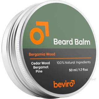 Beviro Beard Balm, Bergamia Wood, 50 ml.