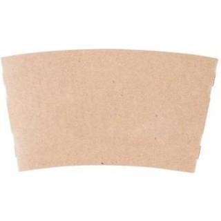 Manchet Lille Pap Brun Til 25 Cl 8 Oz Kaffebæger 1000 Stk.