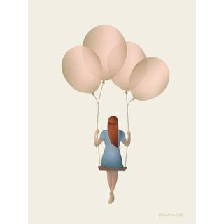 Go For It Balloon Dream - Minikort fra ViSSEVASSE