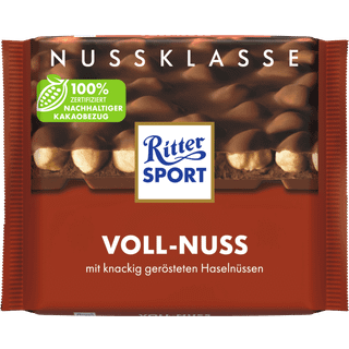 Ritter Sport Hele Nødder 100 g.