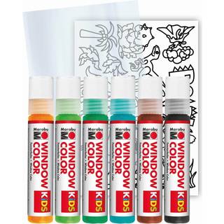 Fun & Fancy Dinosaur 6x25ml + motiver