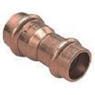 Conex B MaxiPro kobberpress muffe 7/8''x3/4''. Op til 48 bar driftstryk. Pose a 2 stk.
