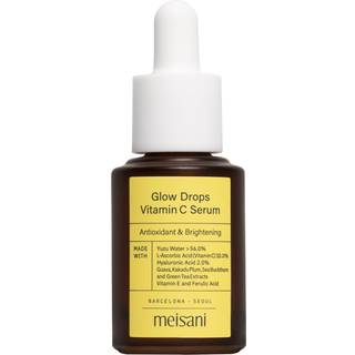 Meisani Ansigtspleje Serum Glow Drops Vitamin C Serum 15 ml (18.333,00 kr / 1 l) - 15 ml