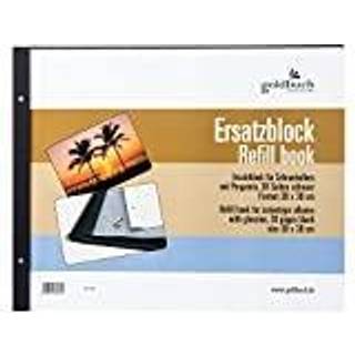 goldbuch Replacement block screw album 38x30 30 pages black