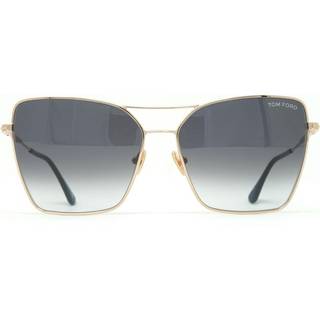 Tom Ford FT0738 SYE 28B 61 Solbriller Kvinder Guld - Gold - 61mm