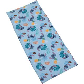 Disney Stitch Weird Men Cute Blue Teal og Coral Preschool Nap Pad Sheet