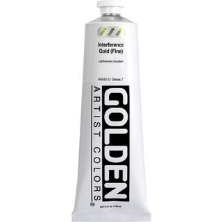 Golden Heavy Body Interference Acrylics - Interferens Gold Fin 5oz Tube