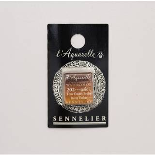 Sennelier franske kunstneres akvarelhalvpande br?ndte Umber S1