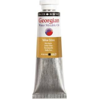 Georgian Water Mixable Oil Colour, vandopløselig oliefarve 37 ml Yellow Ochre 663