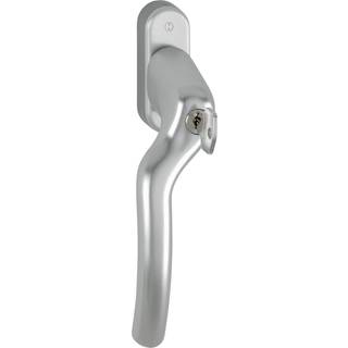 Hoppe Tokyo Vinduesgreb, venstre i F9 ståleloxeret aluminium