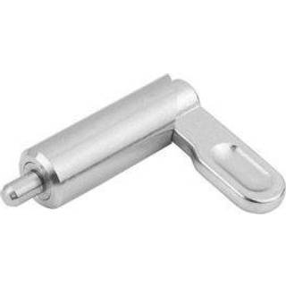Positioneringsbolt glat model, D: 10, D1: 16, Model: E ubehandlet, greb rustfrit stål