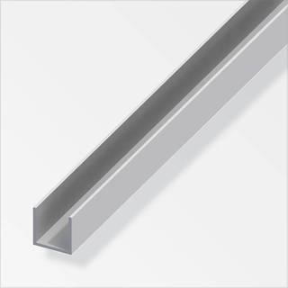 Roliba U-profil 8x10,1 mm alueloxeret - 1 m