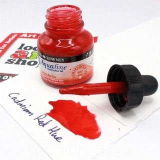 Aquafine Watercolor Ink Cad. Red Hue