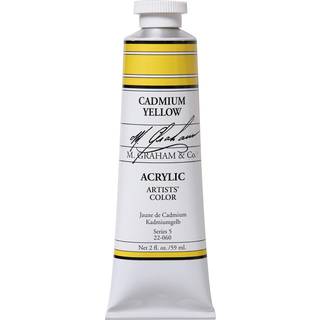 M. Graham 2-ounce r?r akrylmaling cadmium gul