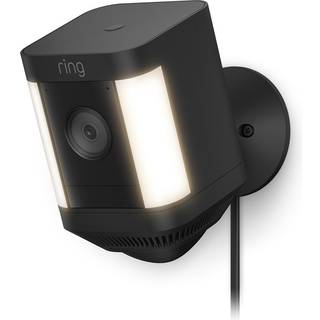 Ring Spotlight Cam Plus sikkerhedskamera (sort/plug-in)
