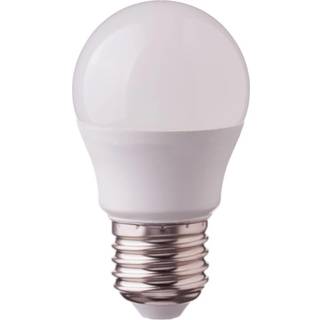 4.5W Plastik Pære E27 - G45, 3000K - Kulør : Varm