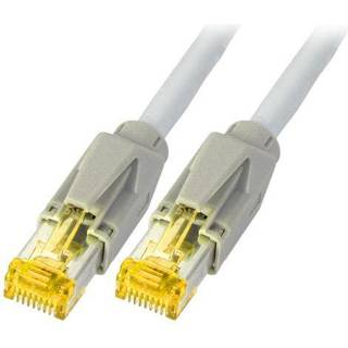 EFB Elektronik 15m, RJ45 netværkskabel Grå Cat6a
