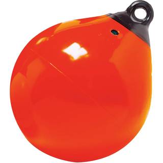 Taylor lavede produkter 61140 Tuff End oppustelig vinylb?d Buoy Orange 9 tommer diameter