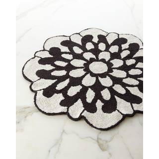 Missoni Bath Linens - 'Otil' bath mat in Black And White 100%CO