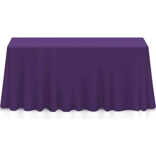 Lann's senget?j - 90 """" X 156 """" Premium duge til bryllup/banket/restaurant - Rektangul?r polyester stof Tabel klud - Lilla