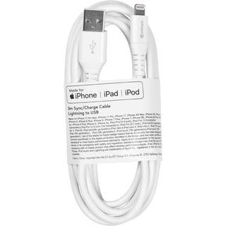 eStuff USB-A til Lightning Cable - 3 meter