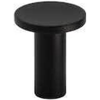 Beslag Design Sture Knop 18 Mm Matsort - Knopper og dørhåndtag Messing Black Matte - 339374-11