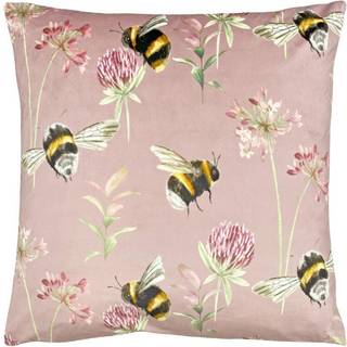 Evans Lichfield Evans Lichfield Heather Purple Country Bee Garden Velvet Cushion