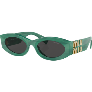 Miu Miu MU11WS 15H5S0 54 Solbriller Kvinder Grøn - Green - 54mm