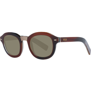 Ermenegildo Zegna ZC0011 47E 47 Solbriller Mænd Brun - Brown - 47mm