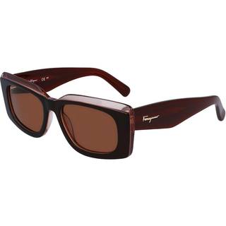 Salvatore Ferragamo SF 1079S 211 54 Solbriller Mænd Brun - Transparent Brown - 54mm