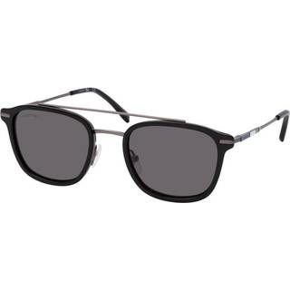 Lacoste Mand L608SND 021 Solbriller Metal Sort Grå Firkantet Normal