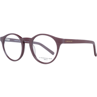 Liebeskind 11018 with Clip-On 00300 49 Briller Mænd Burgunder - Bordeaux - 49mm