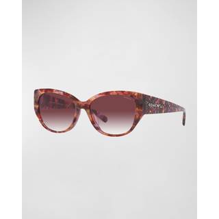 Coach HC8362U CH563 Asian Fit 57398H 57 Solbriller Kvinder Tortoiseshell - Petal Tortoise - 57mm