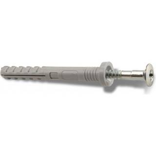 Heco 9601258 Sømplugs med krave, galvaniseret, 5-pak 8 x 120 mm