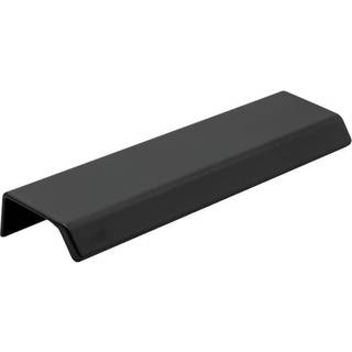 Beslag Design Side Profilhåndtag 160 Matsort - Knopper og dørhåndtag Aluminium Mat Sort - 304217-11