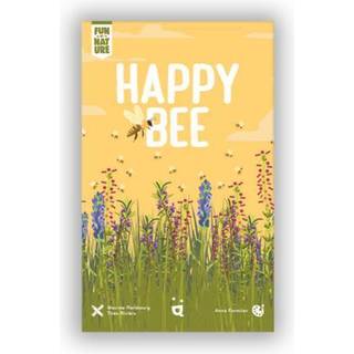 Happy Bee -kortspil - Strategisk pollenhøstning til sejr! Uddannelsesspil Fun Family Game for Kids & Adults Airkler 8 3-6 spillere 15 minutters s