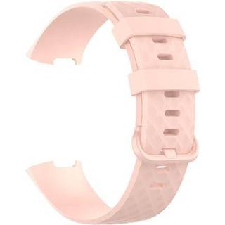Urrem Fitbit Charge4 / Charge3 S Lys rosa