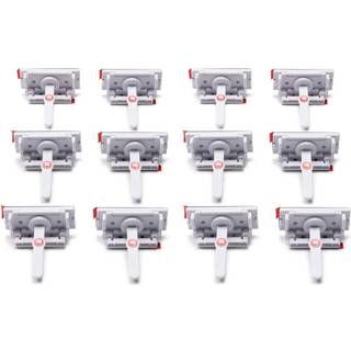 Sikkerheds 1. klæbende kabinet Latch 12 stykke en størrelse