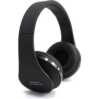 Kraftfuldt Bluetooth Stereoheadset Sammenklappelig - Sort
