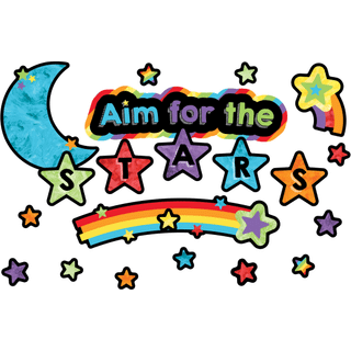 Carson Dellosa Education Aim for The Stars Mini Bulletin Board Set 23.6 """" X 6.9 """"
