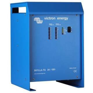 Batterioplader Victron Skylla-TG, 230 V, 24 V, 100 A / time, med 2 udgange, til forbrugsbank + startbank, uden ladekabel