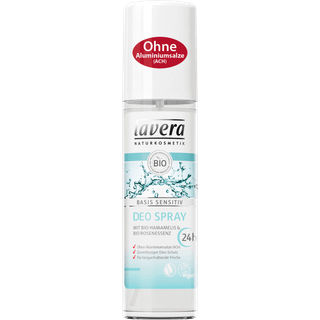 Lavera Kropspleje Body SPA Deodoranter Naturlig & sensitivDeodorant Spray 75 ml (787,00 kr / 1 l) - 75 ml