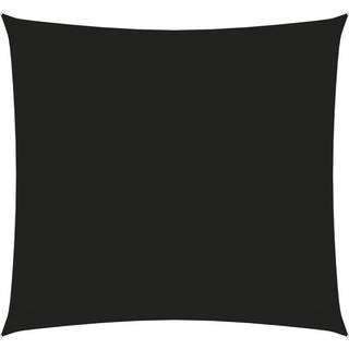 solsejl 2,5x2,5 m firkantet oxfordstof sort