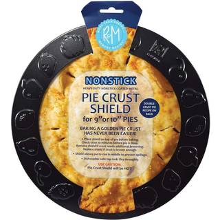 R&M International Non-Stick 9 """" eller 10 """" Standardstørrelse Pie Crust Shield